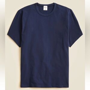 NWT JCrew Wallace & Barnes Navy Cotton T Medium